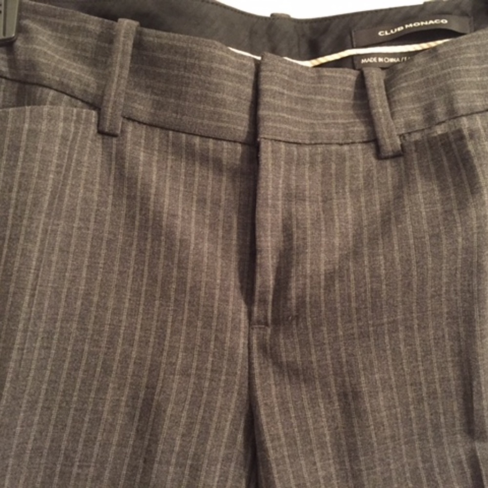 Club Monaco Manhattan Tex Pinstripe Pants 00